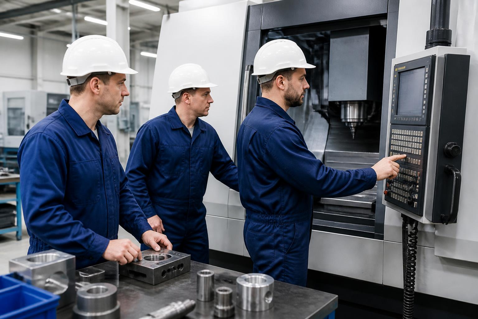 Pracownicy Magnar w polskim zakładzie produkcyjnym